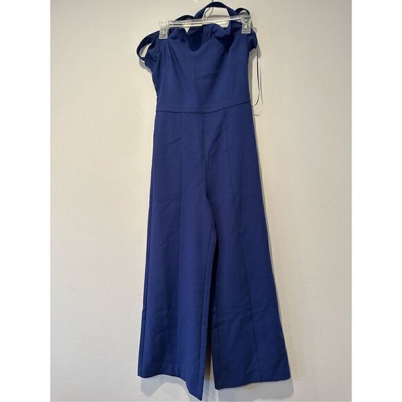 Likely Romi wide leg retro style jumpsuit size 2 and 4 in blue NWT - Picture 11 of 12